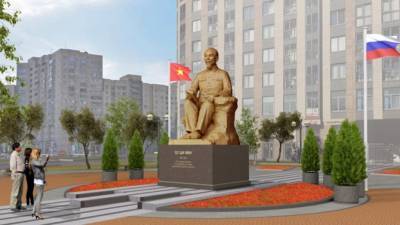 Градсовет обсудил проект и установку памятника Хо Ши Мину в Петербурге