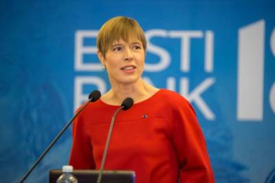Керсти Кальюлайд - Президента Эстонии заставили «краснеть» за суровость в оценках шансов Украины попасть в ЕС - lenta.ua - Украина - Эстония