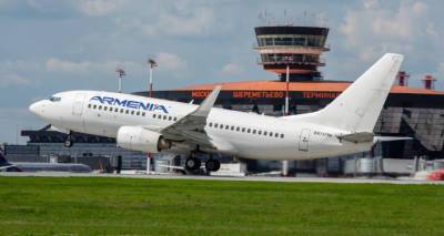Авиакомпания "Армения" увеличивает частоту рейсов из Еревана в Москву
