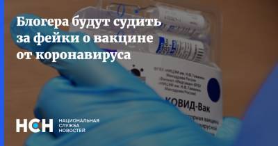 Блогера будут судить за фейки о вакцине от коронавируса - nsn.fm - Россия - Санкт-Петербург - Приморье край