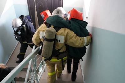 В Смоленске мужчина получил ожоги лица в пожаре