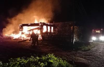 На пожаре в Тверской области спаслись мать и пятеро детей