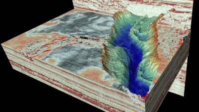 Под Северным морем нашли огромные ледниковые туннели