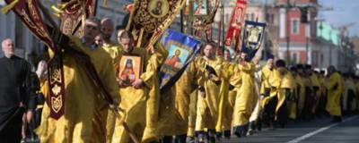 В Петербурге отменили традиционный крестный ход с мощами Александра Невского