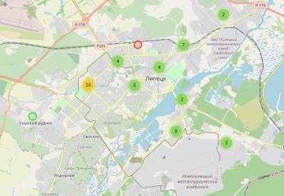 Мэрия Липецка разместила на интерактивной карте здания с возможностью бизнес-аренды