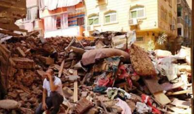 В Египте обрушился жилой дом: есть погибшие