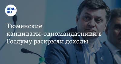 Тюменские кандидаты-одномандатники в Госдуму раскрыли доходы. Топ заработков