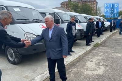 Медорганизации Дагестана получили еще 24 новые машины