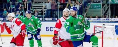 «Спартак» проиграл «Салавату Юлаеву», потерпев первое поражение в сезоне КХЛ