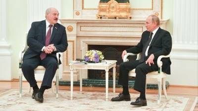 Путин и Лукашенко обсуждают в Кремле развитие Союзного государства