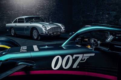 Джеймс Бонд - Дэниел Крэйг - Aston Martin - Видео: В Aston Martin очень любят Бонда. Джеймса Бонда… - f1news.ru - Англия - Лондон