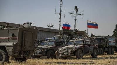 Российский военный погиб в результате подрыва машины в Сирии