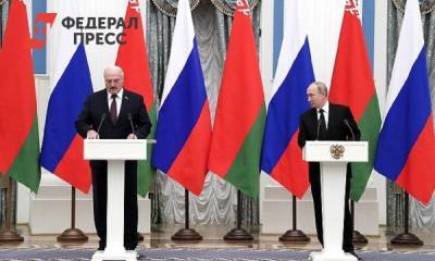 Путин встретился с Лукашенко: итоги трехчасовых переговоров