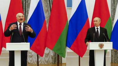 Путин и Лукашенко продолжают переговоры после пресс-конференции