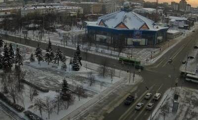 Погода в Тюмени 1 января: небольшой снег в первый день года