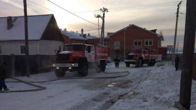 Один человек погиб в пожаре под Иркутском