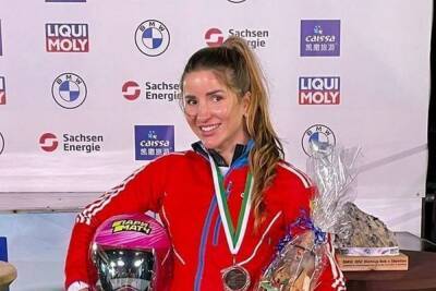 Спортсменка из Красноярска завоевала серебро по скелетону