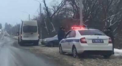 В ДТП с маршруткой в Ряжске пострадали две девушки