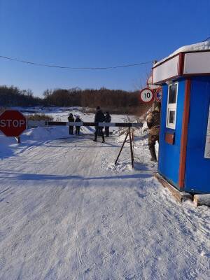 Ледовая переправа через реку Суру открылась в Пильнинском районе