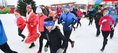 Более 100 человек в Петрозаводске начали новый год по-спортивному