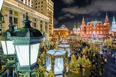 Где погулять и что посмотреть в новогодней Москве в 2022 году