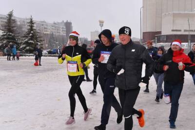 Полтысячи белгородцев отметили первый день года бегом