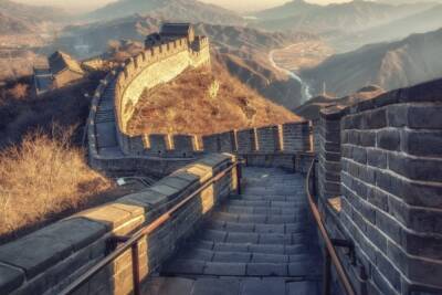В Китае землетрясение обрушило участок Великой Китайской стены