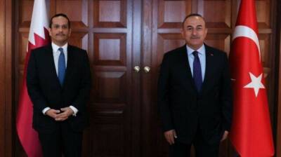 Главы МИД Турции и Катара обсудили Афганистан и Казахстан