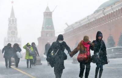 Синоптики прогнозируют метель в Москве 10 января