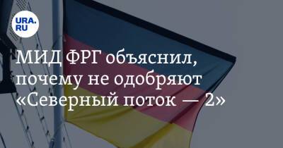 МИД ФРГ объяснил, почему не одобряют «Северный поток — 2»