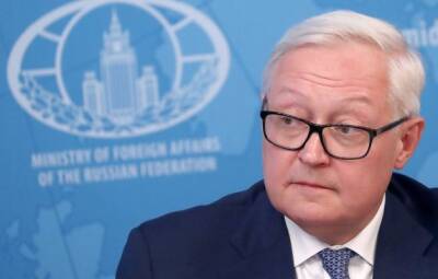 Рябков: США должны готовиться к компромиссам на переговорах с Россией