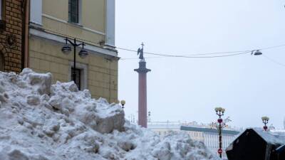 В Петербурге установлен очередной рекорд высоты снежного покрова