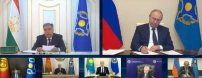 Путин: Миротворцы ОДКБ будут находиться в Казахстане недолго