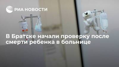 Минздрав Иркутской области начал проверку после смерти ребенка в больнице в Братске