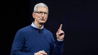 В 2021 финансовом году глава Apple Тим Кук заработал почти 100 млн долларов - это на 570% больше, чем годом ранее
