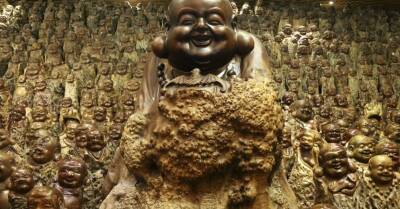 Из частного дома украли статую Будды