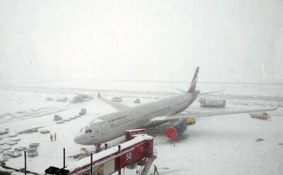 Из-за непогоды в аэропортах Московского региона задержали и отменили 76 рейсов