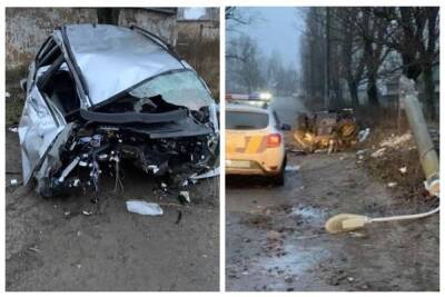 Авто разорвало на части: кадры фатальной аварии из-за непогоды под Одессой - politeka.net - Украина - Одесса - Одесская обл.