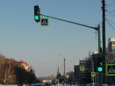 В одном из городов Башкирии заменили сеть светофоров на современные объекты