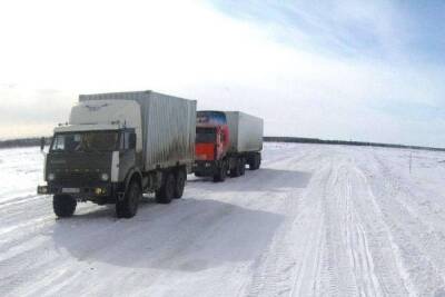 На ледовых переправах Архангельска грузоподъёмность