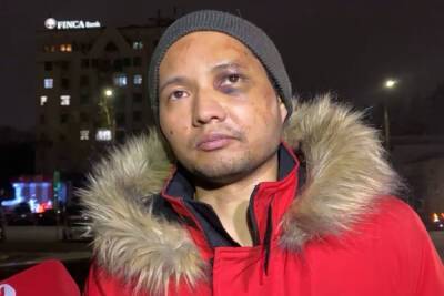 Избитый джазмен Рузахунов на видео рассказал о похищении в Казахстане