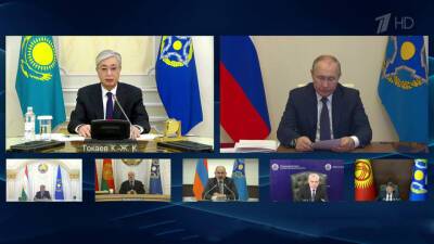 Лидеры стран ОДКБ обсудили события в Казахстане и дальнейшие действия по стабилизации ситуации