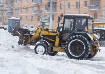 В ночь на вторник снег будут вывозить с шести улиц Рязани