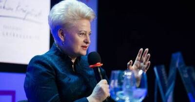 В Литве заговорили о возможности возвращения Грибаускайте на пост президента