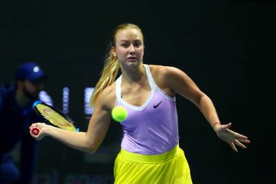 Потапова закончила свои выступления на Международном теннисном турнире в Аделаиде