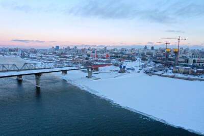 В Новосибирске надвинули еще 50 метров четвертого моста
