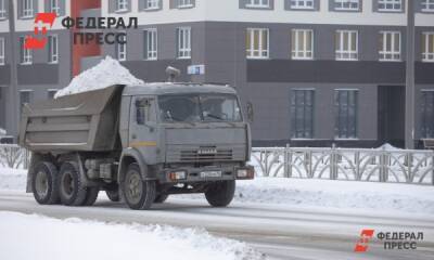 Транспортники заработают на вывозе снега с улиц Новосибирска 5 миллионов рублей