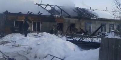 Женщина и два ребенка погибли при пожаре в поселке под Новосибирском