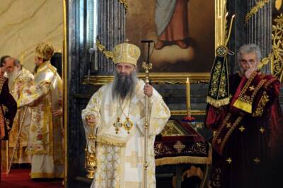 Патриарх Сербский Порфирий заболел ковидом