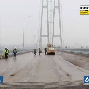 Строительство запорожских мостов: какие работы ведутся на объекте. Фото